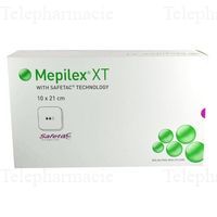 MEPILEX XT Pans hydr silic st 10x21cm B/16