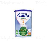 GALLIA CALISMA CROISSANCE BIO Lait pdr B/800g
