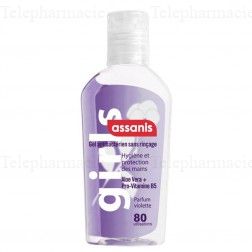 Gel antibactérien Pocket parfum Violette - 80ML